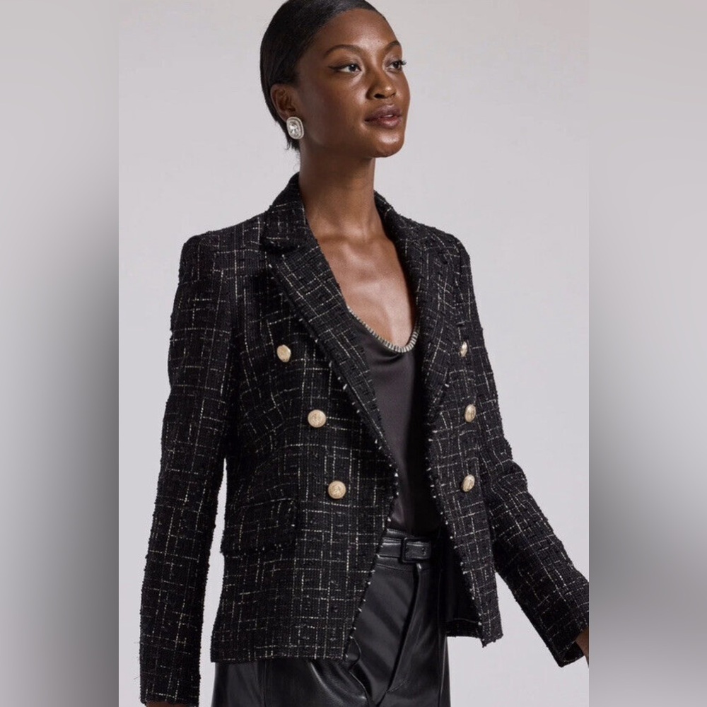 NWOT Generation Love Tweed Eliza Tweed Blazer Jacket